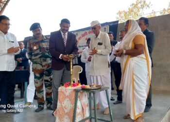 विधी महाविद्यालयाचे निवासी रो.स.यो शिबीराचे उद्घाटन 