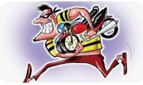 जिल्ह्यात एकाच दिवशी चार दुचाकी लंपास