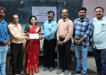 साहित्य अभिवाचन स्पर्धेत अभिव्यक्तीची मृगया प्रथम