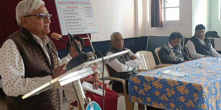 पूज्य साने गुरुजी महाविद्यालयात एम.एस.एफ.डी.ए. अंतर्गत तर्कशुद्ध विचार कक्षाची स्थापना