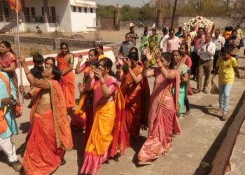 नंदनगरीत गजानन महाराज पालखी सोहळा उत्साहात