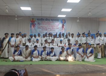 नंदुरबार येथे समता सैनिक दलातर्फे पथसंचलन