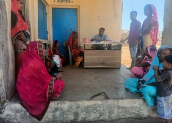 भुजगाव येथे कुपोषित बालके, स्तनदामाता व गरोदरमातांची तपासणी