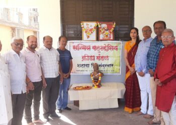 सन्मित्र क्रीडा मंडळातर्फे शिवजयंती साजरी