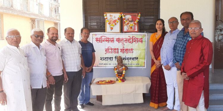 सन्मित्र क्रीडा मंडळातर्फे शिवजयंती साजरी