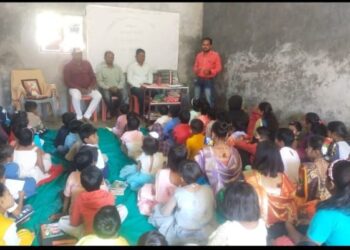 मोलगी येथील अल्फाबेट प्री स्कूलमध्ये शिवजयंती निमित्त वत्कृत्व स्पर्धा 