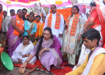 आसाणेसह 13 गावांसाठी 26 कोटी खर्चाच्या पाणीपुरवठा योजनेचे ना.डॉ.विजयकुमार गावित यांच्या हस्ते भुमिपूजन