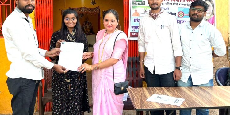 कंजरवाड्यात 100 लाभार्थ्यांना आयुष्यमान  भारतचे कार्ड; 20 बालिकांचे सुकन्या समृध्दी खाते