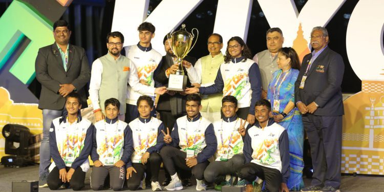 खेलो इंडिया युवा स्पर्धेत महाराष्ट्र तिसऱ्यांदा सर्वसाधारण विजेतेपदाचा मानकरी ठरला
