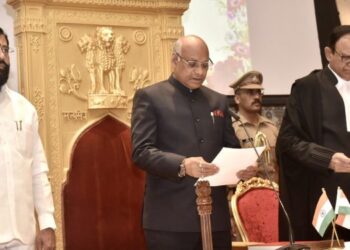 रमेश बैस महाराष्ट्राचे 20 वे राज्यपाल; मराठीतून घेतली राज्यपाल पदाची शपथ