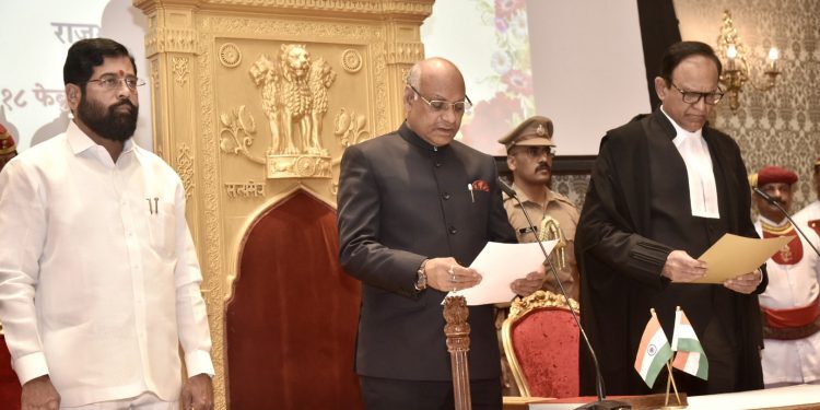 रमेश बैस महाराष्ट्राचे 20 वे राज्यपाल; मराठीतून घेतली राज्यपाल पदाची शपथ
