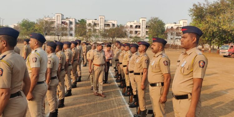 विशेष पोलीस महानिरीक्षक डॉ.बी.जी. शेखर पाटील यांनी केली नंदुरबार जिल्हा पोलीस दलाची वार्षिक तपासणी