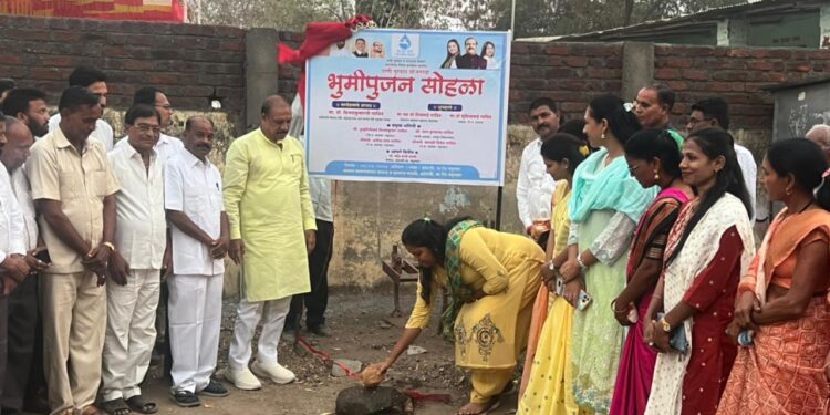 जल जीवन मिशनचा अंतर्गत सहा गावातील पाणीपुरवठा योजनांचे भूमिपूजन