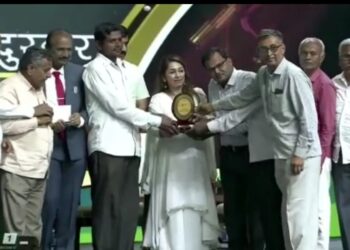 न्याहलीला पाणी फाऊंडेशनचा तालुकास्तरीय पुरस्कार, बालेवाडीत फार्मर कपचे वितरण