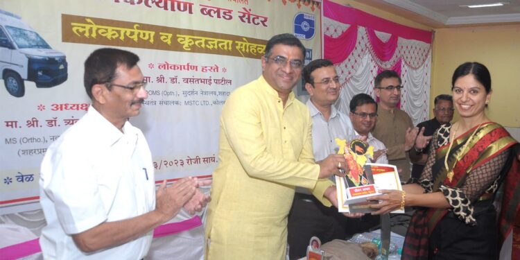 जनकल्याण रक्त केंद्रात कृतज्ञता सोहळा