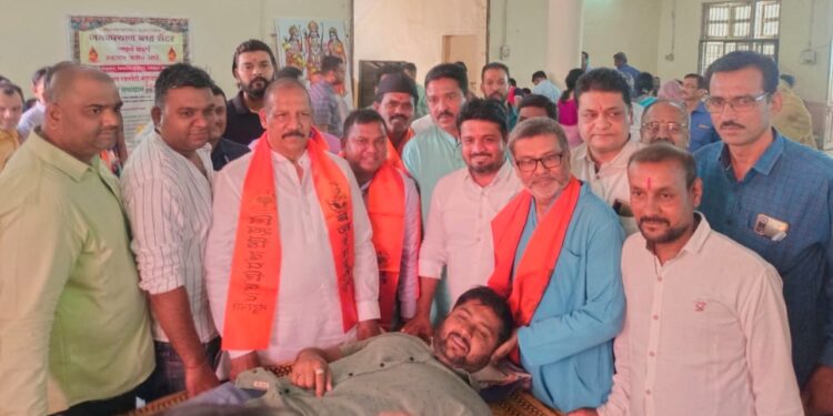 नवापूर श्री.राम जन्मोत्सव समितीतर्फे रक्तदान शिबिर, ६०० रक्तदात्यांनी केले रक्तदान
