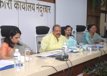 सांडपाणी व घनकचरा व्यवस्थापनाची कामे त्वरीत पूर्ण करावित : पालकमंत्री डॉ.विजयकुमार गावित