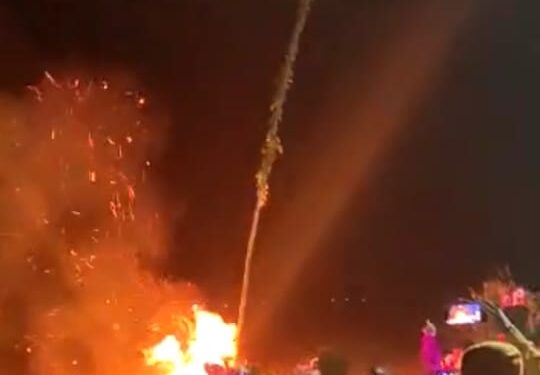 डाबच्या होळीने सातपुड्यातील होलिकोत्सवाला प्रारंभ