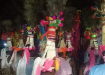 खुंटामोडी होळी पारंपारिक पद्धतीने उत्साहात ,  आज मेलादा