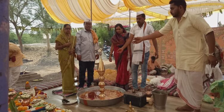 सुलतानपूर येथे नागेश्वर महादेव मंदिराचा जीर्णोद्धार 