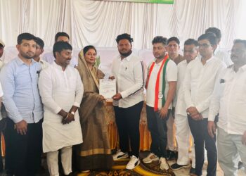 युवक काँग्रेसच्या जिल्हा सरचिटणीसपदी संघरत्न अनिल कुवर यांची नियुक्ती.