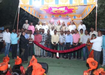 दरोडा उघडकीस आणल्याबद्दल जिल्हा पोलीसांचा भालेर वासीयांनी केला नागरी सत्कार