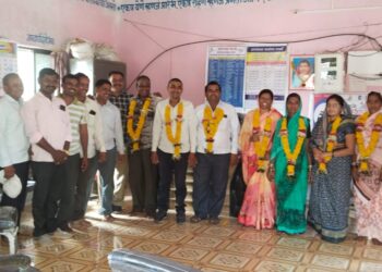 काकर्दे ग्रामपंचायतीच्या सरपंचपदी पुंडलिक भापकर यांची बिनविरोध निवड