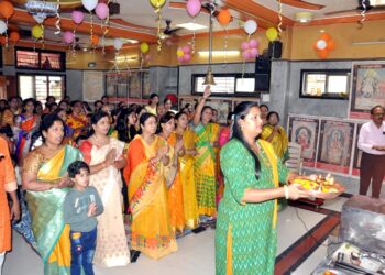 कालिका माता मंदिर नवव्या वर्धापन दिनानिमित्त विविध उपक्रम