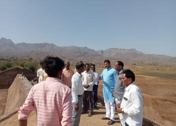 आ.राजेश पाडवी यांनी केली रोझवा प्रकल्पाची पाहणी