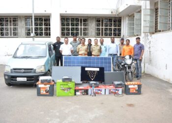 मोठ्ठी बातमी : नंदूरबार तालुक्यातील सात ठिकाणी घरफोडी करणाऱ्या टोळीला ठोकल्या बेड्या, साडे नऊ लाखाचा मुद्देमाल हस्तगत