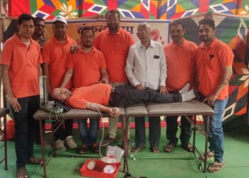 श्रीराम नवमी निमित्त संकल्प ग्रुप तर्फे भव्य रक्तदान शिबिर उत्साहात