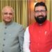 भाजपा प्रदेशसरचिटणीस विजय चौधरी यांनी राज्यपाल यांची सदिच्छा भेट घेतली