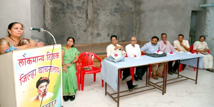 ग्रंथपालन केंद्र नंदुरबार यांचा वतिने ग्रंथपालन वर्ग २०२३ चे उदघाटन