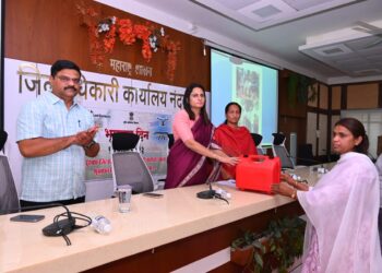 भूमापन दिन भूमि अभिलेख विभागातर्फे उत्साहात साजरा