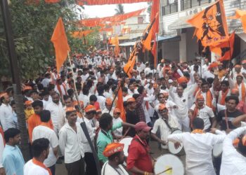 म्हसावद येथे राम नवमी निमित्त निघाली भव्य शोभायात्रा