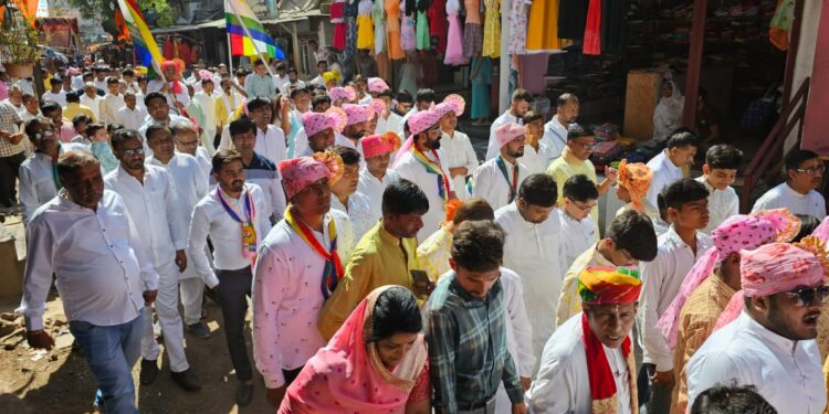 अक्कलकुवा येथे भगवान महावीर स्वामी जन्म कल्याणक महोत्सव मोठ्या उत्साहात साजरा