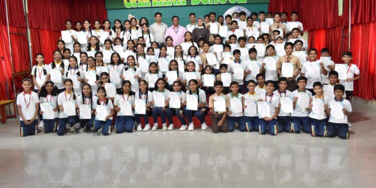 चावरा स्कूलच्या विद्यार्थ्यांचे विविध क्रीडा स्पर्धेत यश