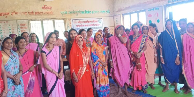 भुजगांव येथे महिला सक्षमीकरण उद्योजकिय क्षमता बांधणी प्रशिक्षण