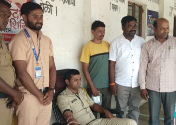 खुंटामोडी गावी रक्तदान शिबीरातून बाबासाहेबांच्या विचारांना मानवंदना