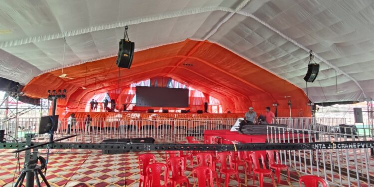 नंदनगरीत उद्या शिवभक्तांच्या जनसागर उसळणार, तयारी पूर्णत्वास; पं.प्रदीप मिश्रांच्या शिव चर्चा कार्यक्रमाने भाविकांमध्ये अभूतपूर्व उत्साह