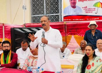 नंदुरबार बाजार समितीसाठी भाजपा पुरस्कृत पॅनलच्या प्रचार कार्यालयाचा पालकमंत्री डॉ. विजयकुमार गावित यांच्या हस्ते  शुभारंभ