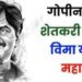 गोपीनाथ मुंडे शेतकरी अपघात विमा योजनेत नंदुरबार जिल्ह्यातील 24 शेतकऱ्यांना 48 लक्ष वाटप