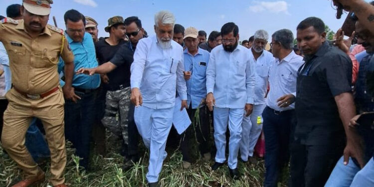 शासन शेतकऱ्यांच्या पाठिशी, मदतीबाबत मंत्रिमंडळात लवकरच निर्णय – मुख्यमंत्री एकनाथ शिंदे