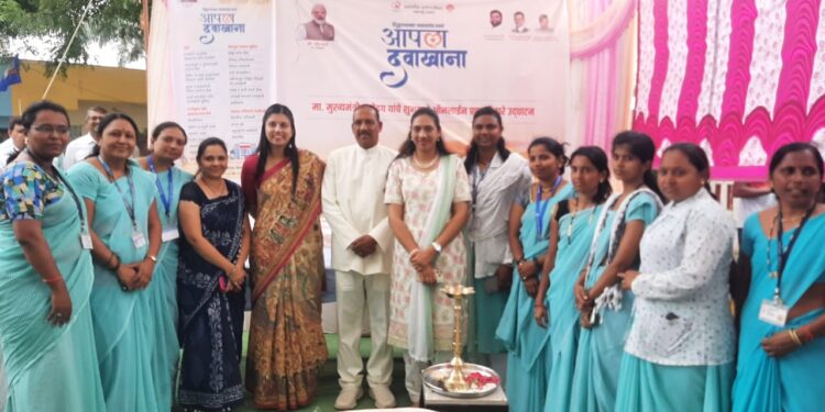 नंदुरबार येथे ‘हिंदूहृदयसम्राट बाळासाहेब ठाकरे आपला दवाखाना’ सुरू