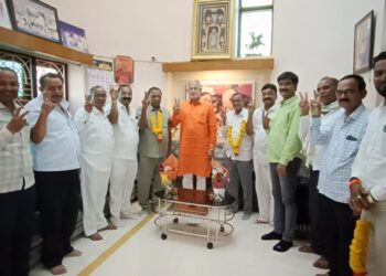 जिल्हा मजूर फेडरेशनचा सभापतीपदी अंकुश पाटील तर उपसभापतीपदी रमेश भोई बिनविरोध