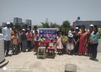 नंदुरबारकरांनी घेतला शून्य सावली दिवसाचा आनंद