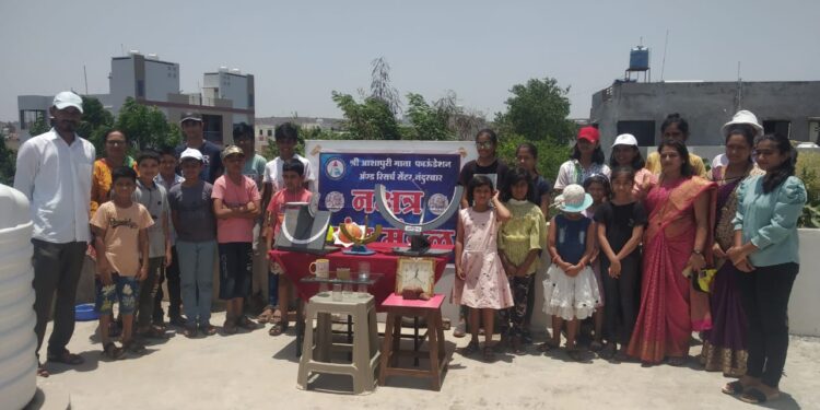 नंदुरबारकरांनी घेतला शून्य सावली दिवसाचा आनंद