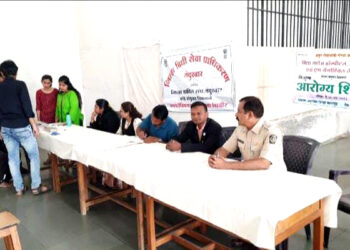 नंदुरबार जिल्हा कारागृहात १०० कैद्यांची आरोग्य तपासणी