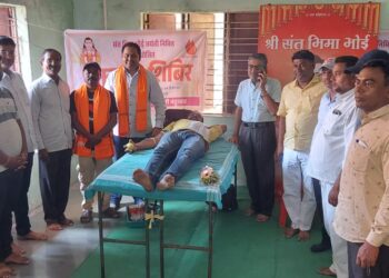 विविध उपक्रमांनी संत भिमा भोई जन्मोत्सव उत्साहात साजरा