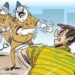 नंदूरबार येथे पोलिस हवालदाराची कॉलर पकडून धक्काबुक्की, तिघांविरुद्ध गुन्हा दाखल